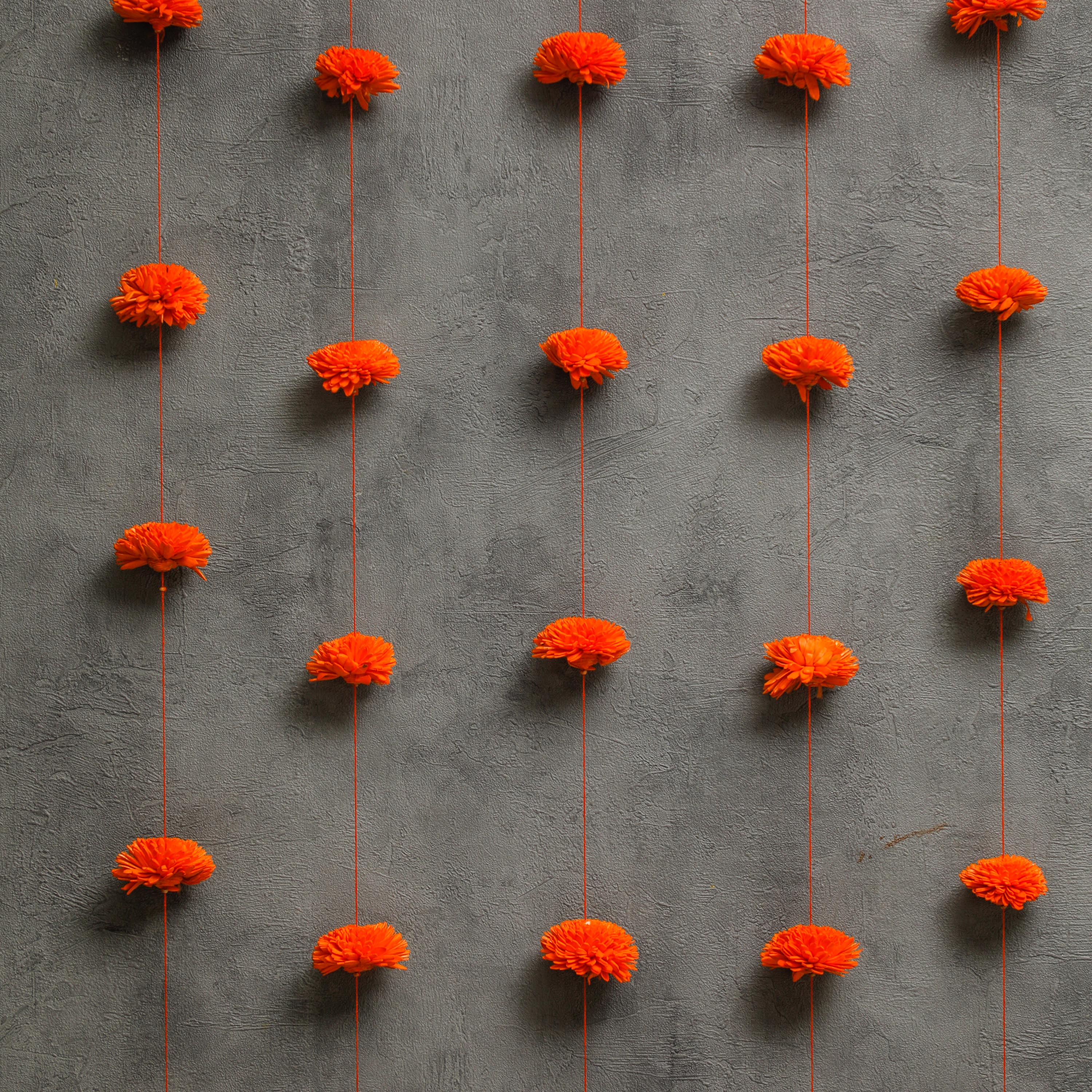 crafted from natural sholapit flowers by Indian artisans